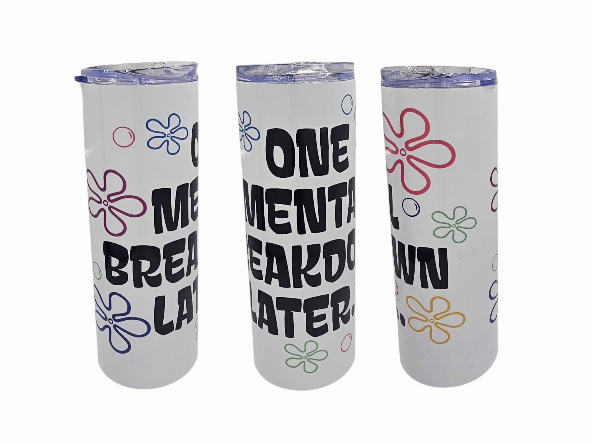 One Mental Breakdown Tumbler - Spongebob Squarepants Parody